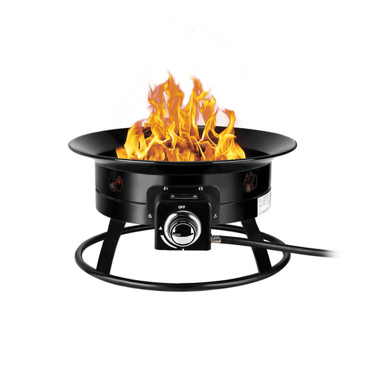 Camplux Propane Fire Pit Camping Fire Bowl for Cozy Outdoor Gatherings Camplux