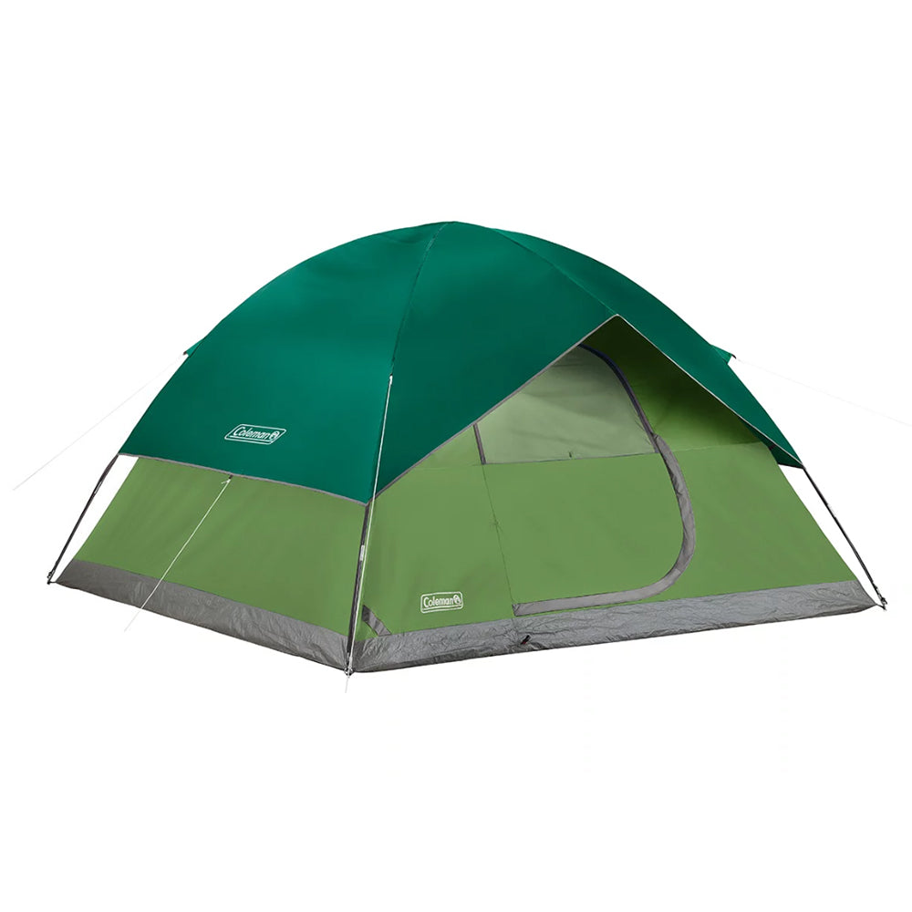 Coleman Sundome 6-Person Camping Tent - Spruce Green Coleman
