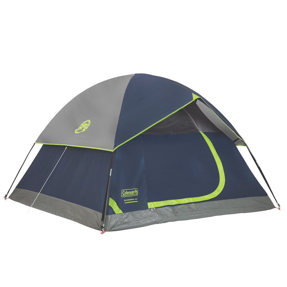 Coleman Sundome 4-Person Camping Tent - Navy Coleman