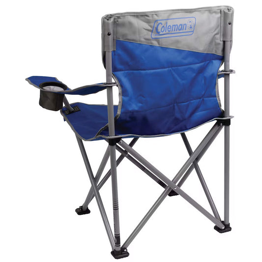 Coleman Big Tall Quad Camping Chair - Blue Coleman