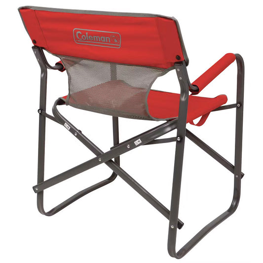 Coleman Outpost Breeze Deck Chair - Red Coleman