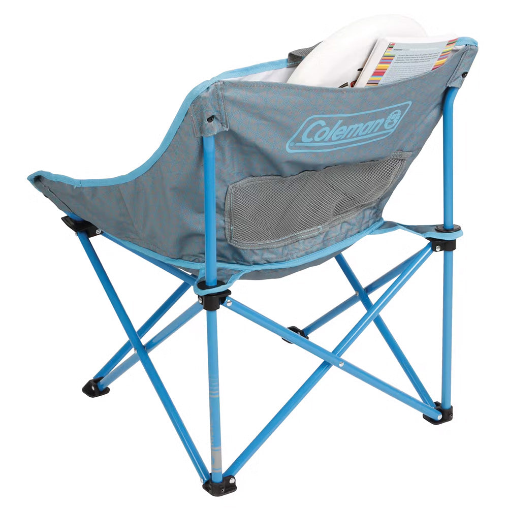 Coleman Kickback Breeze Chair - Blue