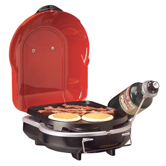 Coleman Fold N Go+ Propane Grill - Red Coleman