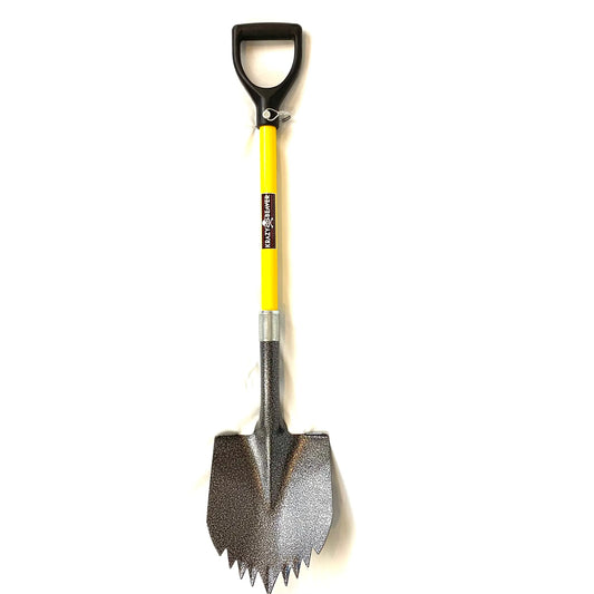 Krazy Beaver Shovel (Silver Vein / Yellow Handle) Krazy Beaver Tools