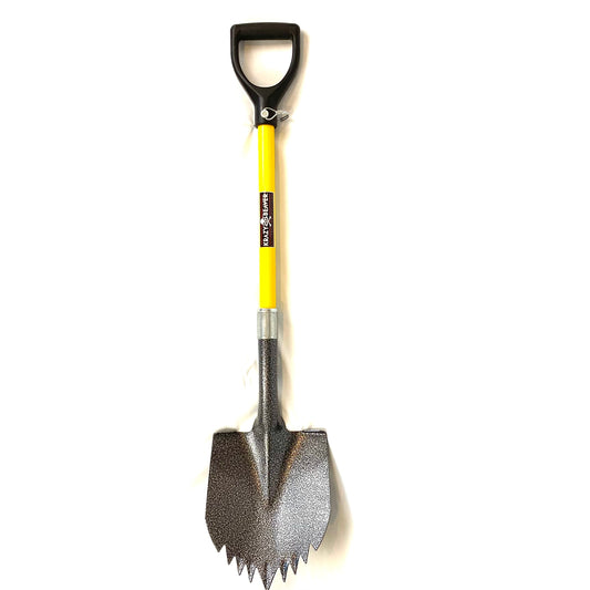 Krazy Beaver Shovel (Silver Vein / Yellow Handle) Krazy Beaver Tools