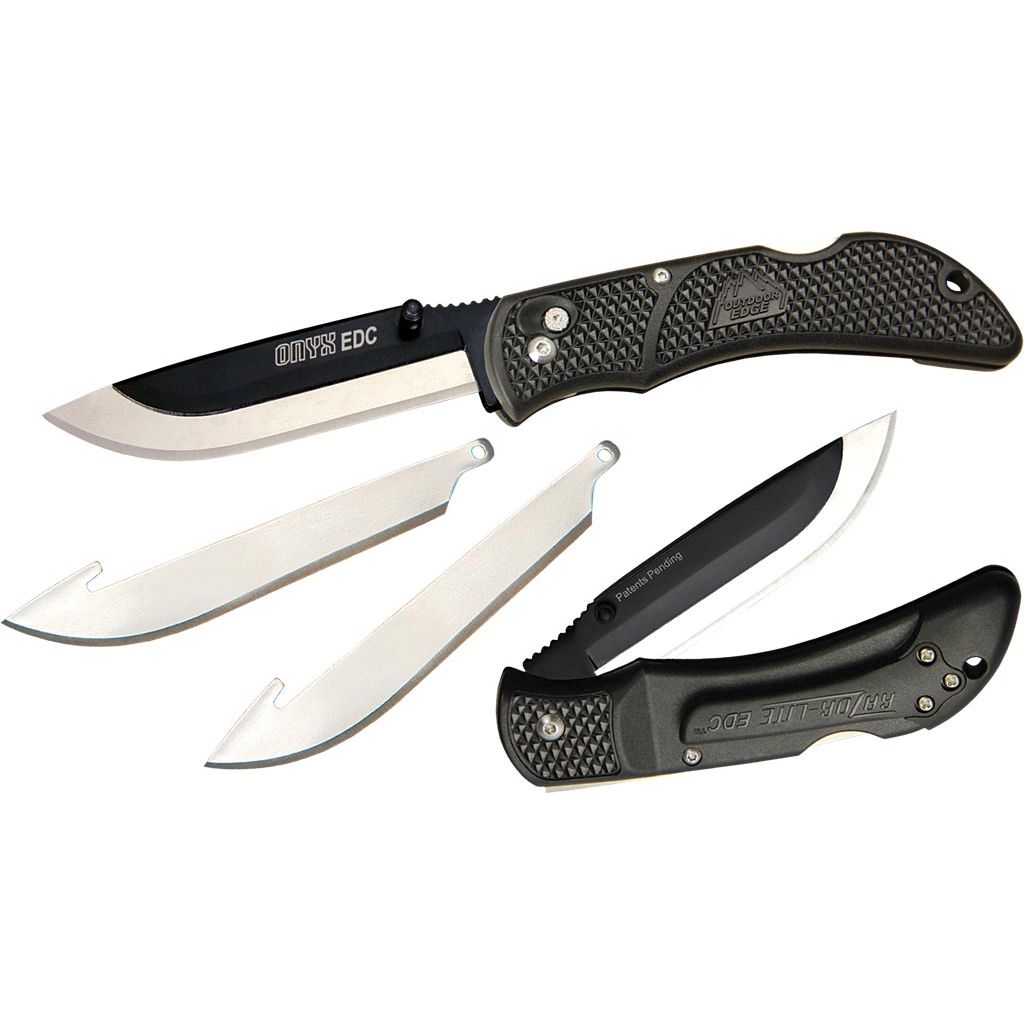 Onyx EDC 3.5" Black Knife Outdoor Edge