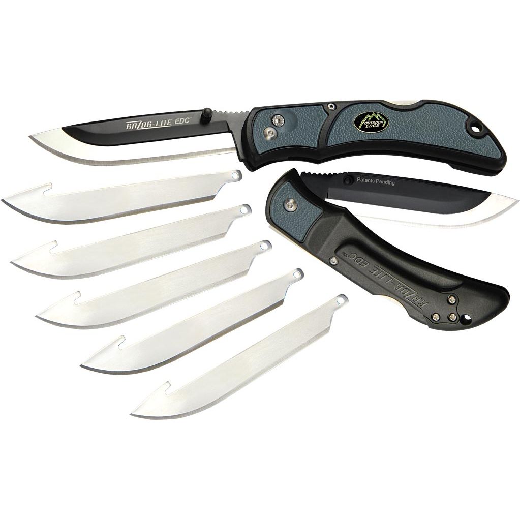 Razor Lite EDC 3.5" Gray knife Outdoor Edge