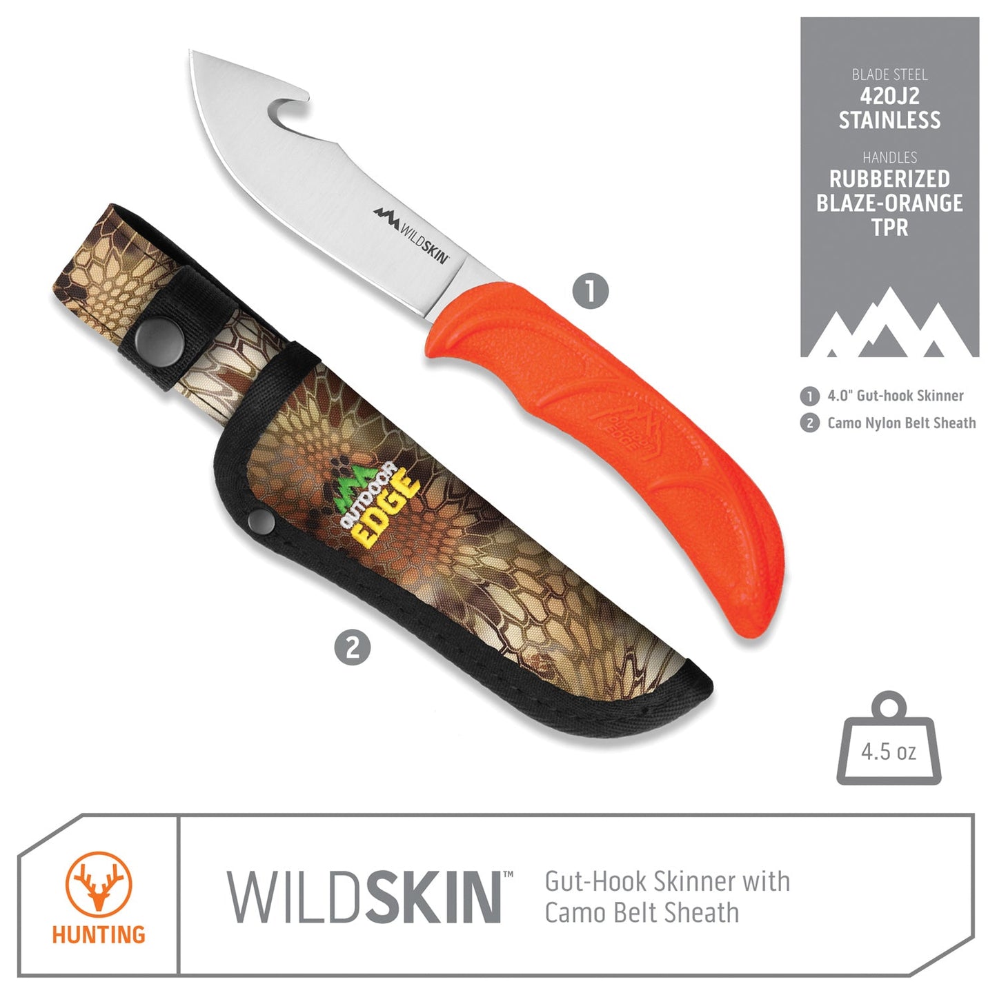 Wild Skin Knife Outdoor Edge