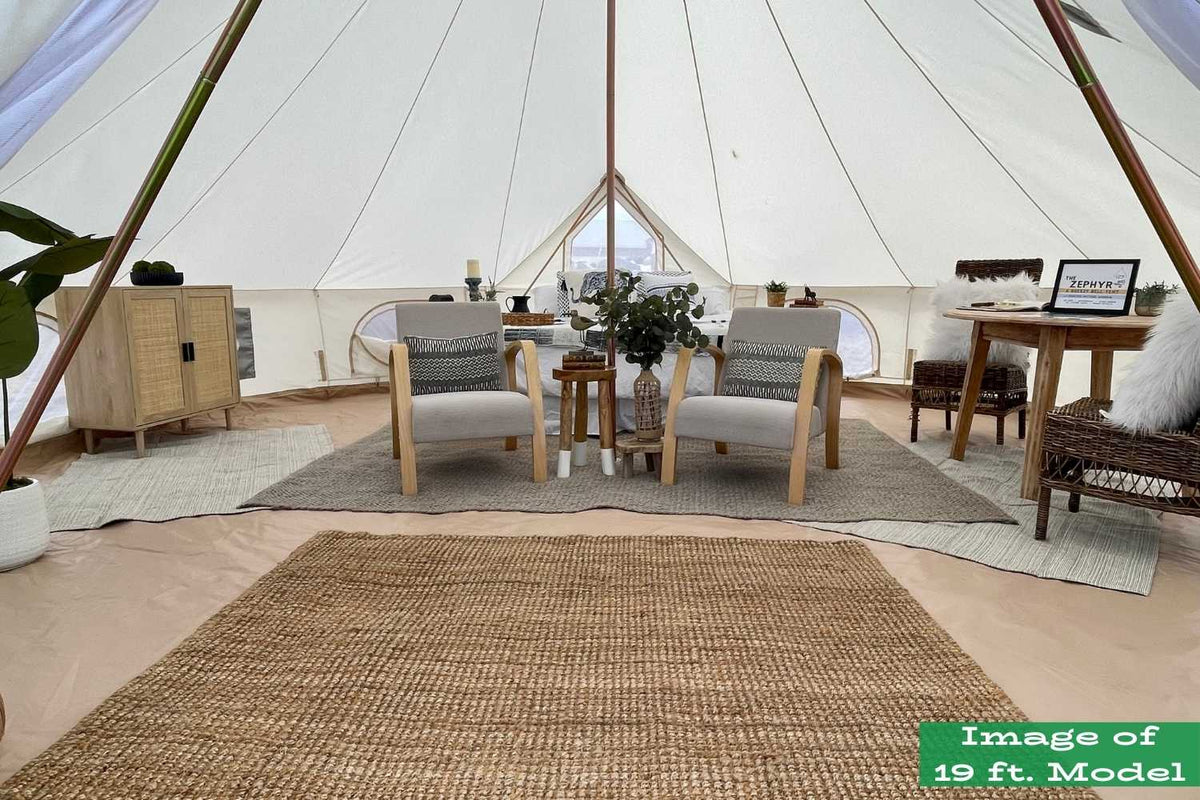 16' (5M) Zephyr™ Tent Cabin Life inTents