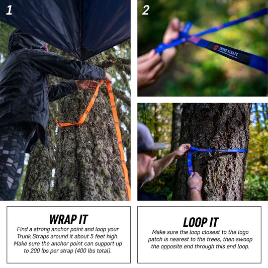 Trunk Straps - Hammock Suspension Straps GrandTrunk