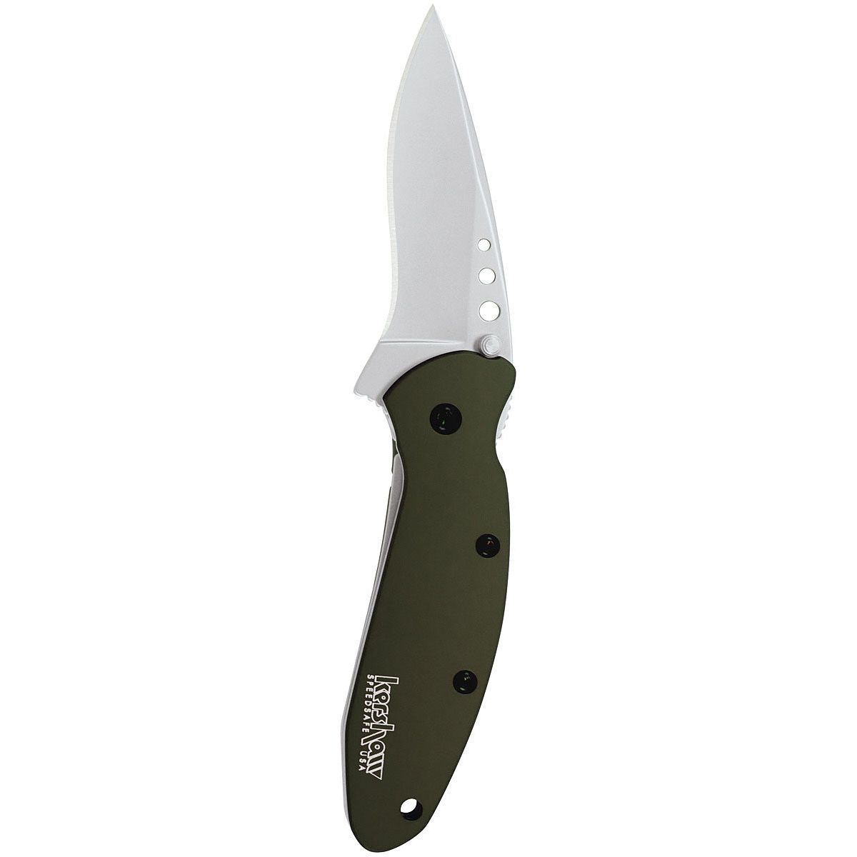 SCALLION ALUMINUM OLIVE DRAB Kershaw