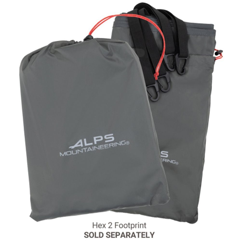 HEX 2 CHARCOAL/RED Alps Mountaineering