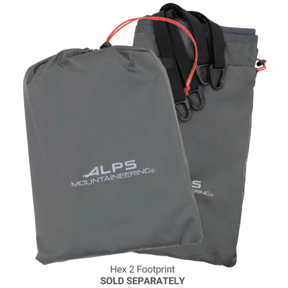HEX 2 CHARCOAL/RED Alps Mountaineering