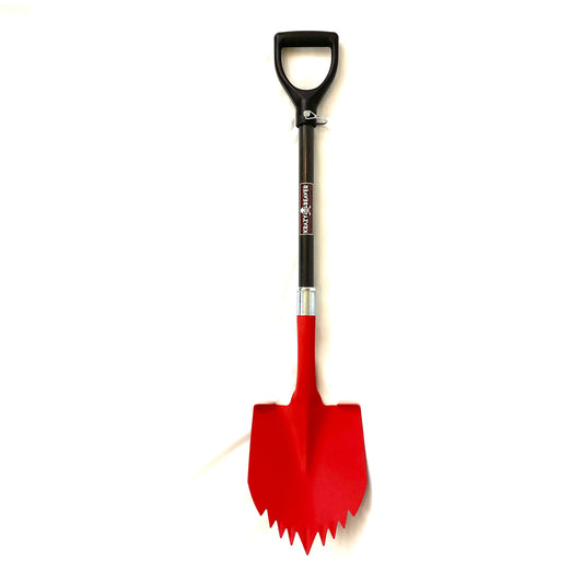 Krazy Beaver Shovel (Textured Red Head / Black Handle) Krazy Beaver Tools