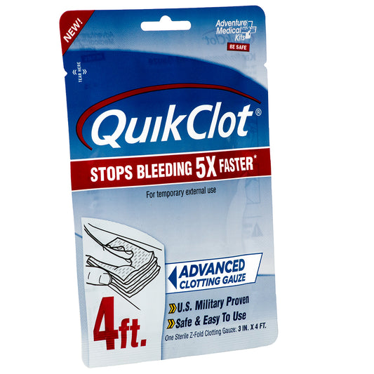 QuikClot Gauze 3" x 4