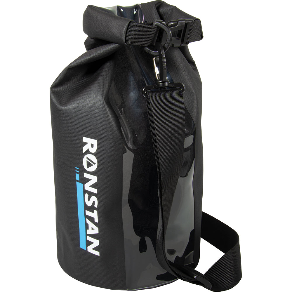 Ronstan Dry Roll Top - 10L Bag - Black w/Window Ronstan