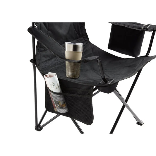 Coleman Cooler Quad Chair - Black Coleman