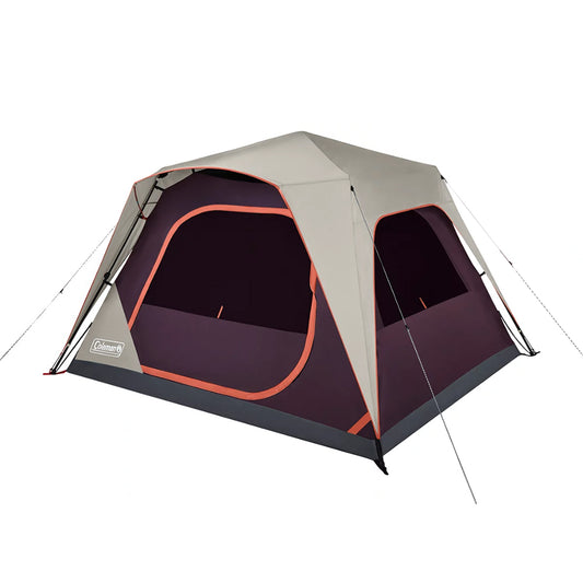 Skylodge 6-Person Instant Camping Tent - Blackberry