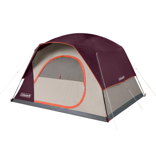 6-Person Skydome Camping Tent - Blackberry