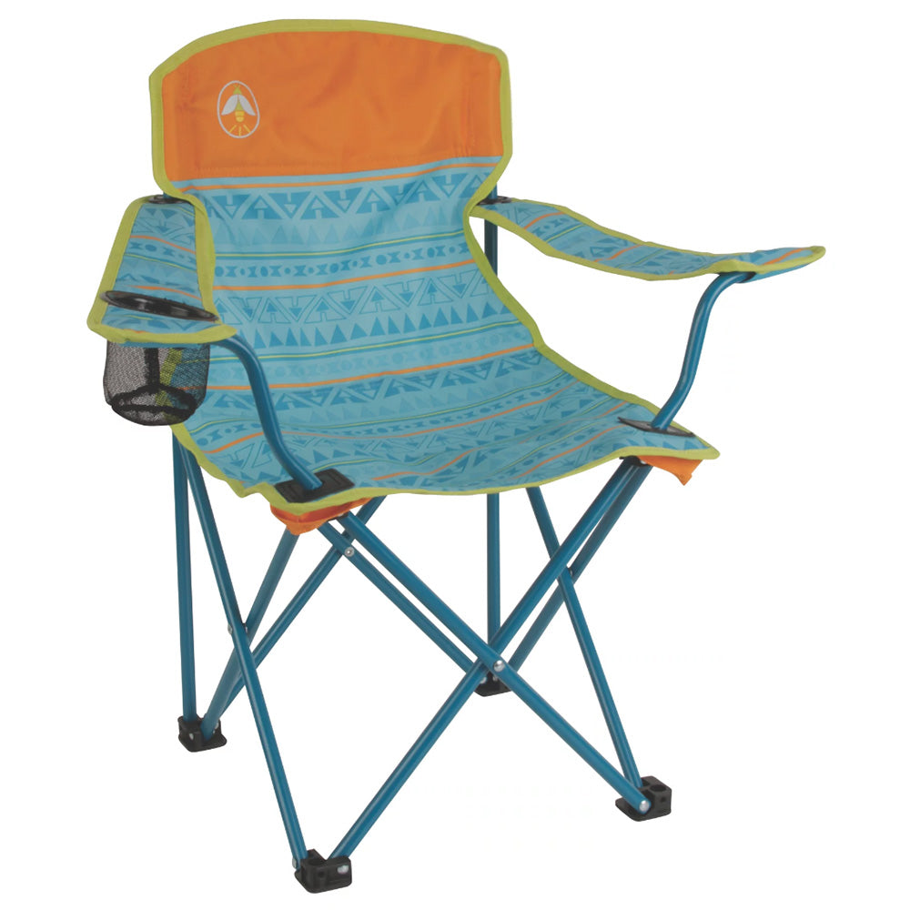 Coleman Kids Quad Chair - Teal Coleman