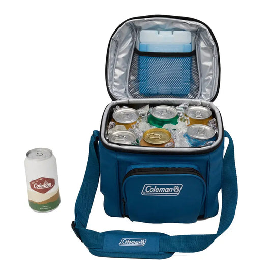 Coleman CHILLER 9-Can Soft-Sided Portable Cooler - Deep Ocean Coleman