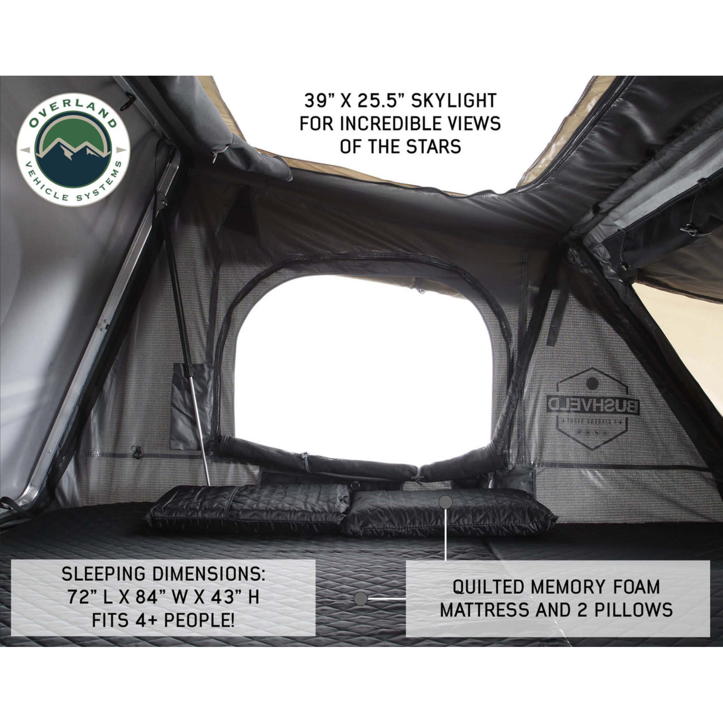 Bushveld Hard Shell Roof Top Tent