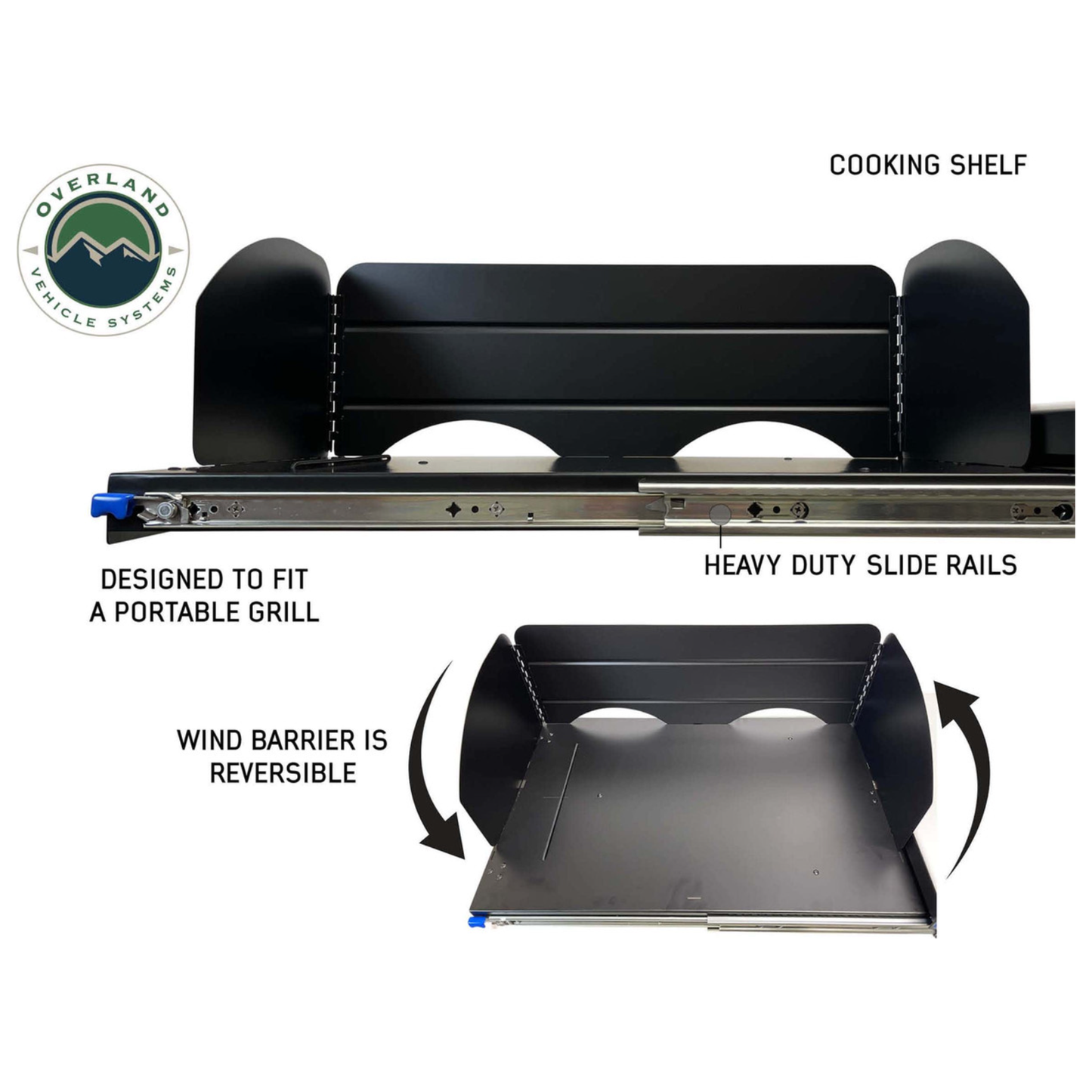Cargo Box Kitchen W/Slide Out Sink, Cooking Shelf and slide Out Work Station