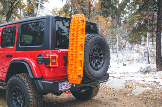 Overland Kitted Spare Tire MAXTRAX Mounting System Adventure Imports
