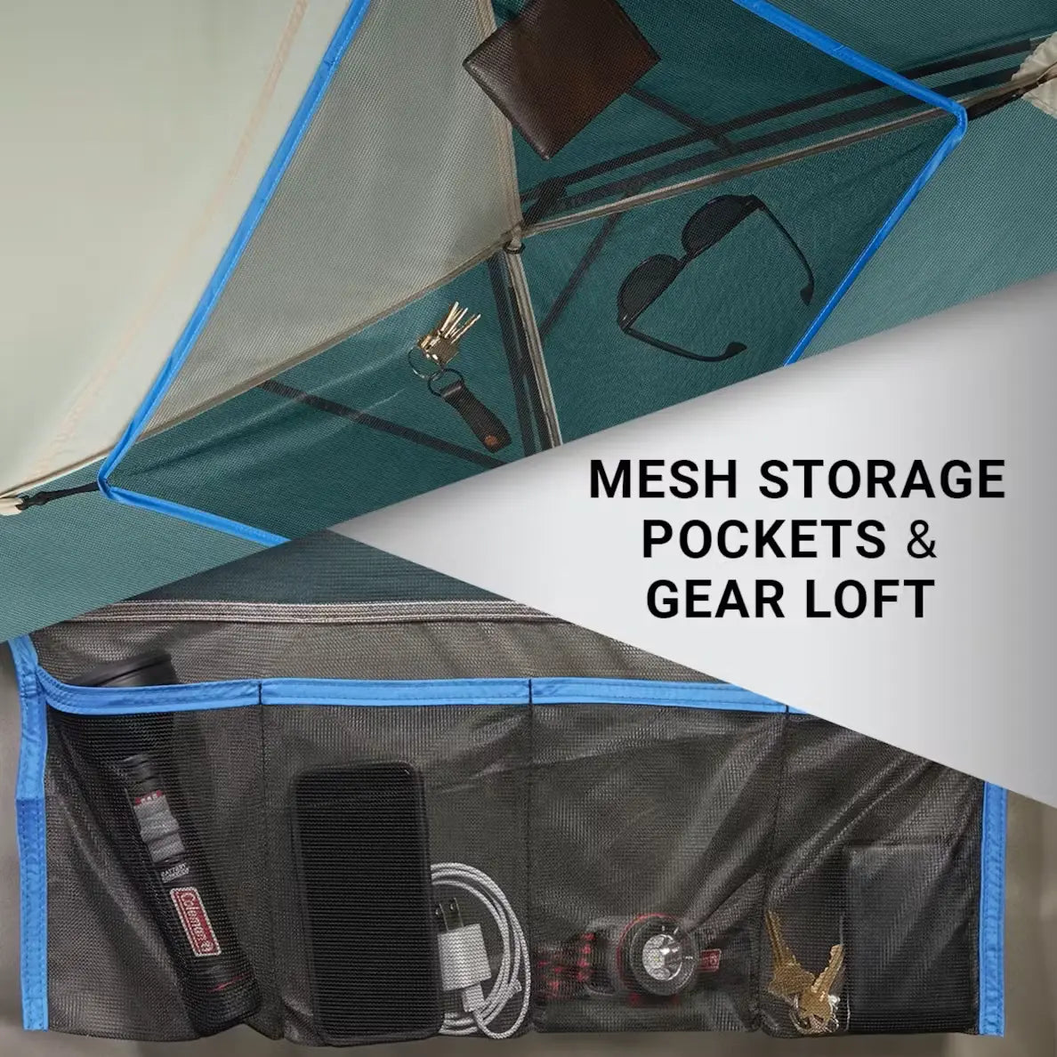 Coleman 4-Person Skydome Camping Tent - Evergreen Coleman