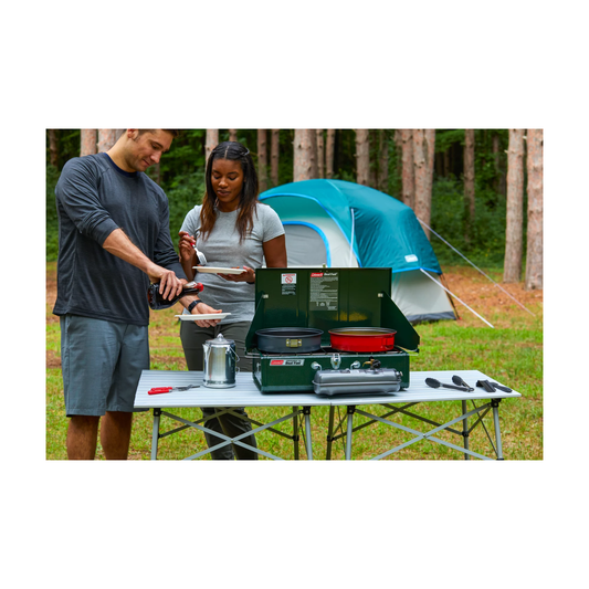 Coleman Dual Fuel 2 Burner Stove Coleman