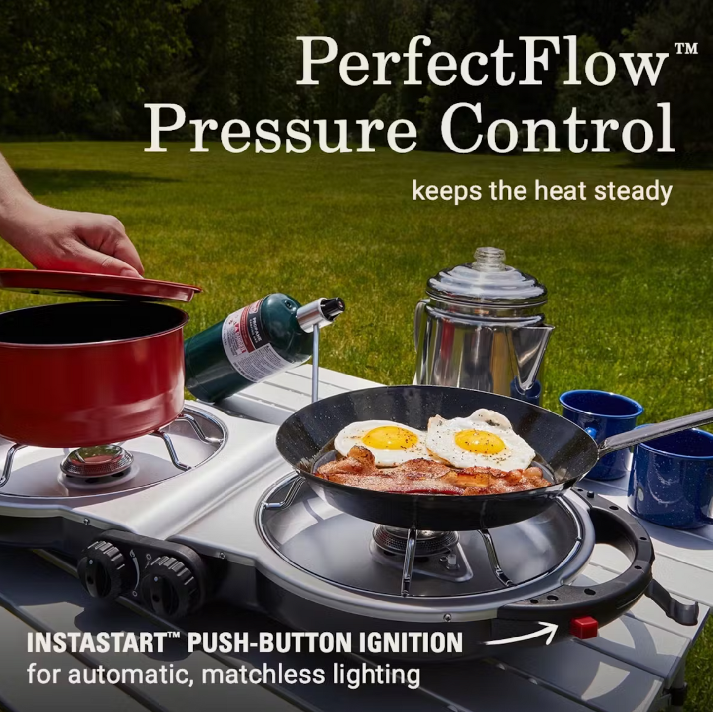 Coleman Fold N Go Propane Camping Stove
