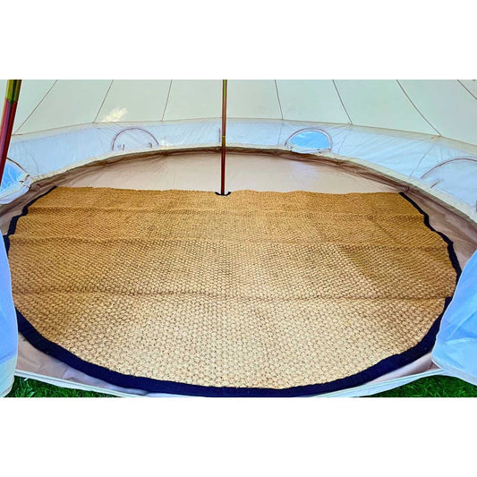 Coir Bell Tent Rug Half-Moon | 13' (4M) Life inTents