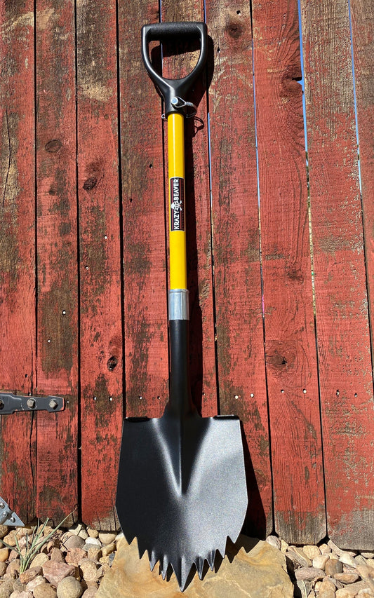 Krazy Beaver Shovel (Black Textured Head / Yellow Handle) Krazy Beaver Tools