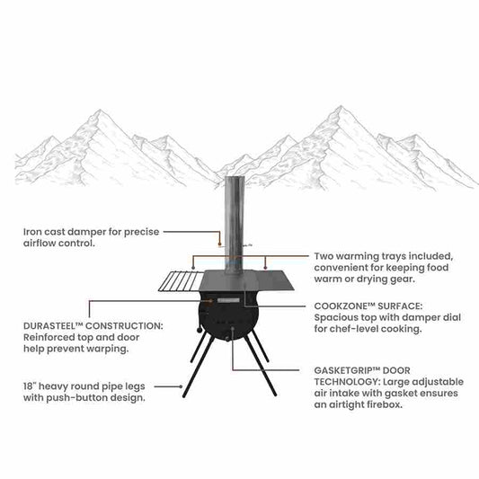 Anchor Stove - XLarge White Duck Outdoors