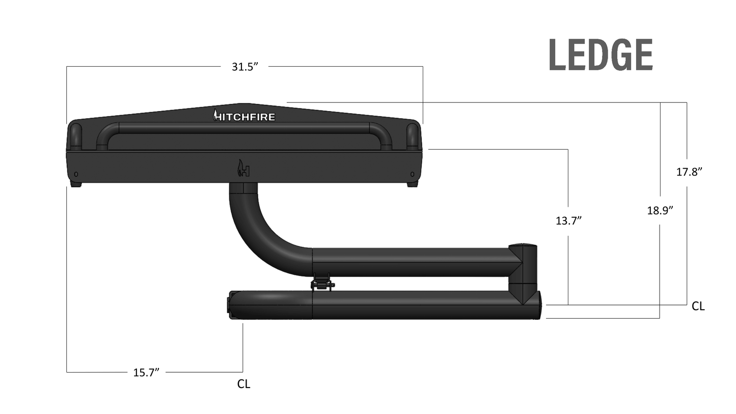 Ledge Platform (Platform Only) HitchFire