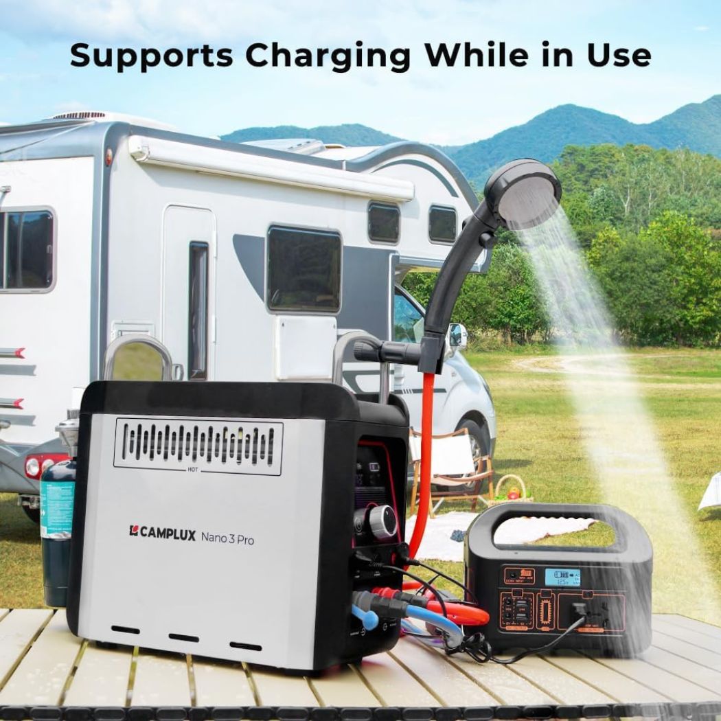 Camplux Nano 3 Pro Portable Propane Hot Water System Camplux