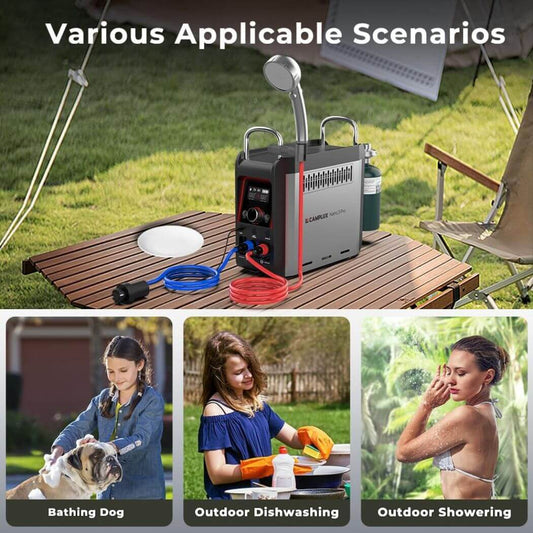 Camplux Nano 3 Pro Portable Propane Hot Water System Camplux