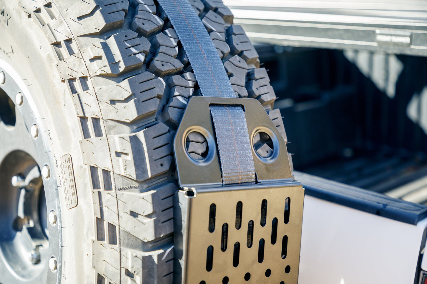 Overland Kitted Spare Tire MAXTRAX Mounting System Adventure Imports