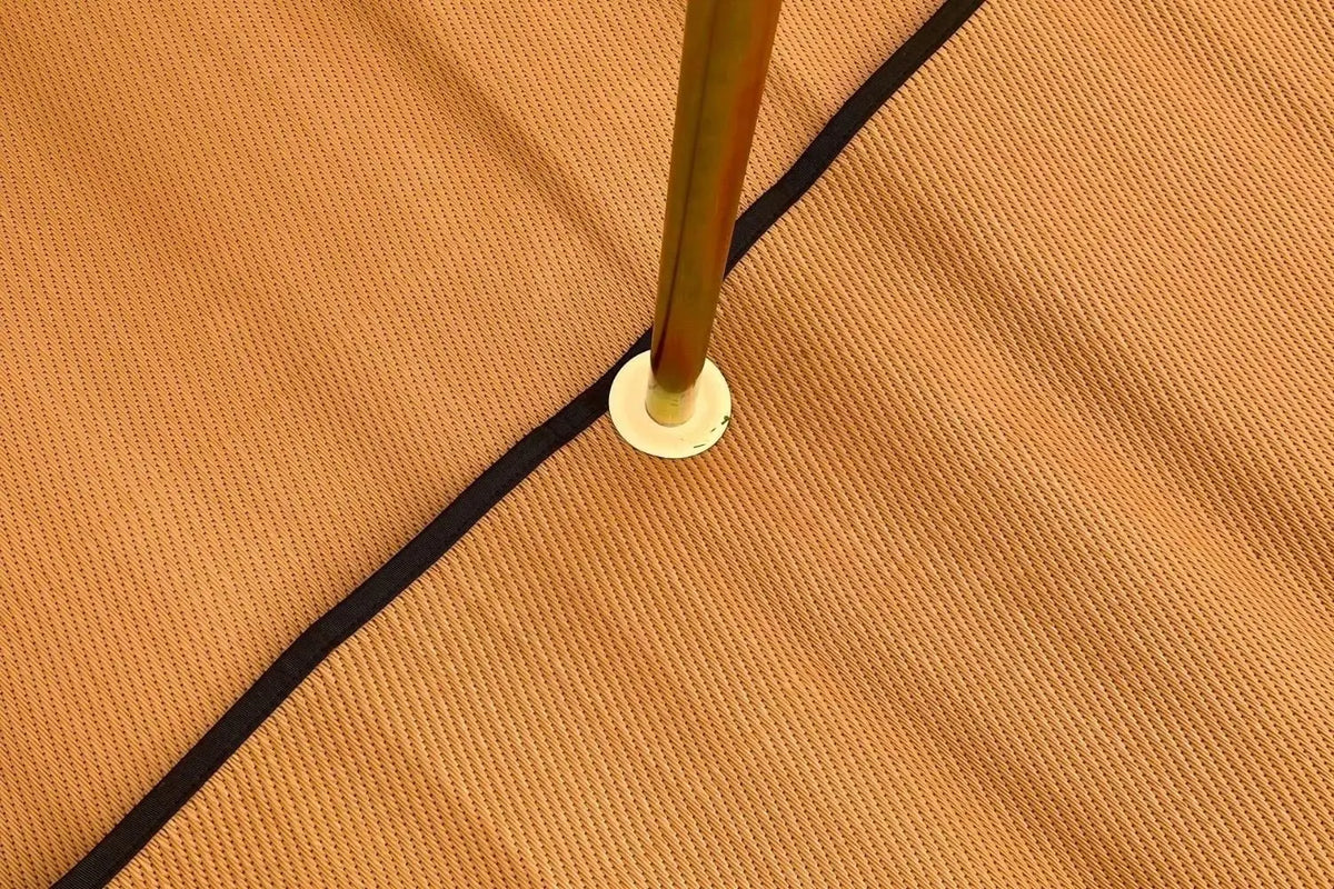 Striped Bell Tent Floor Matting Cover | 13' (4M) Size Life inTents