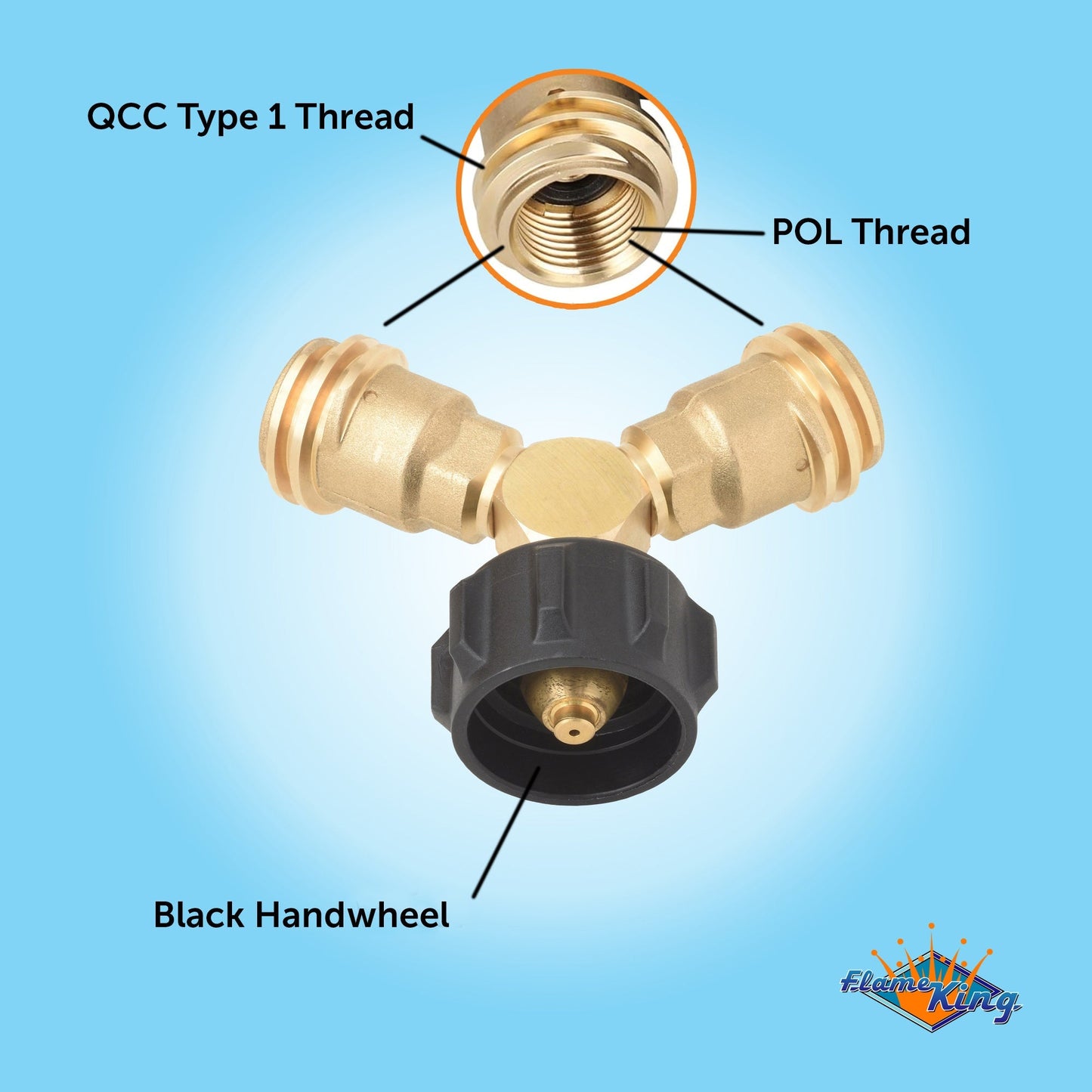 Flame King Y-Splitter Valve Flame King Products