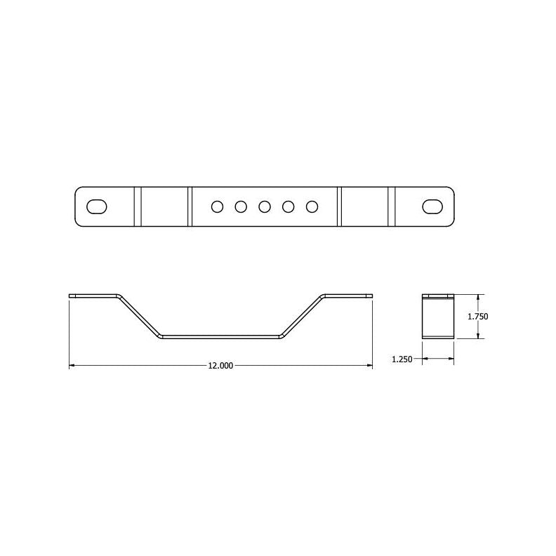 Overland Kitted Universal Raised MAXTRAX Mounting Bars