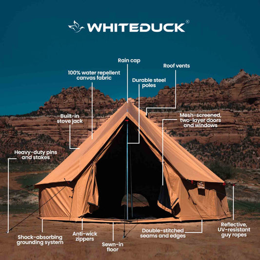 Regatta Bell Tent White Duck Outdoors