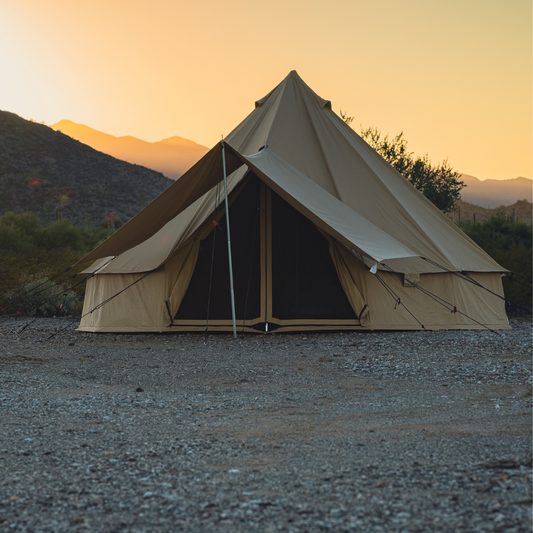 Awning for Bell tents White Duck Outdoors