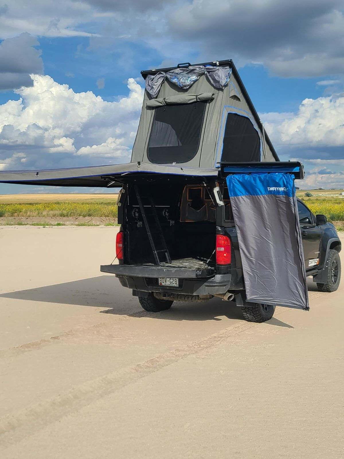 90 Degree Swing Out Bracket Dirtbox Overland