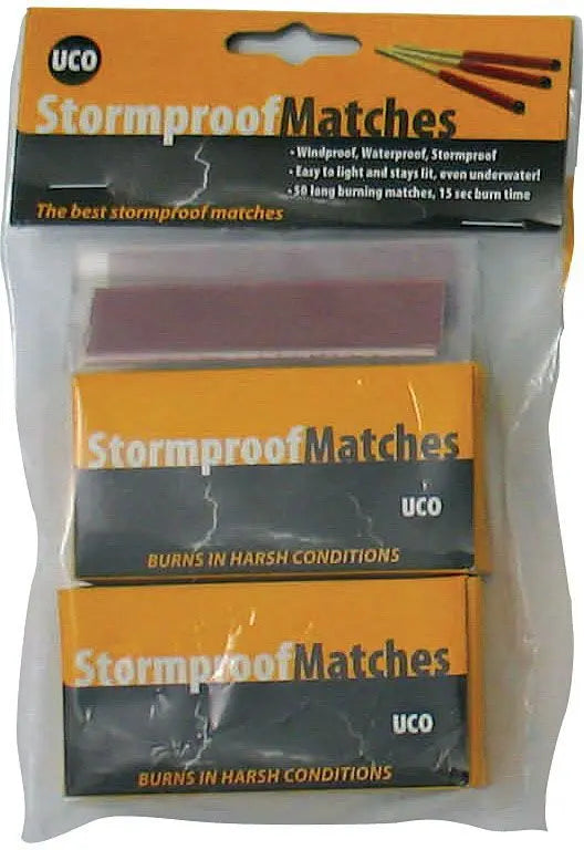 Stormproof Match Container w/25 Matches UCO