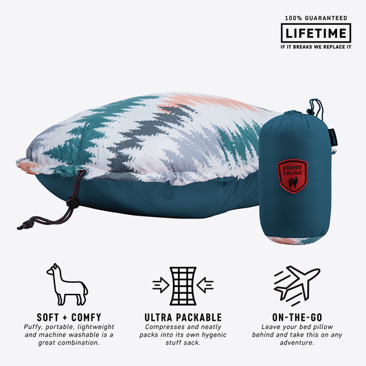 Puffy Adjustable Travel Pillow GrandTrunk