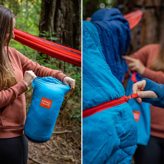 360° ThermaQuilt 3-in-1 Blanket, Sleeping Bag & Hammock Underquilt GrandTrunk