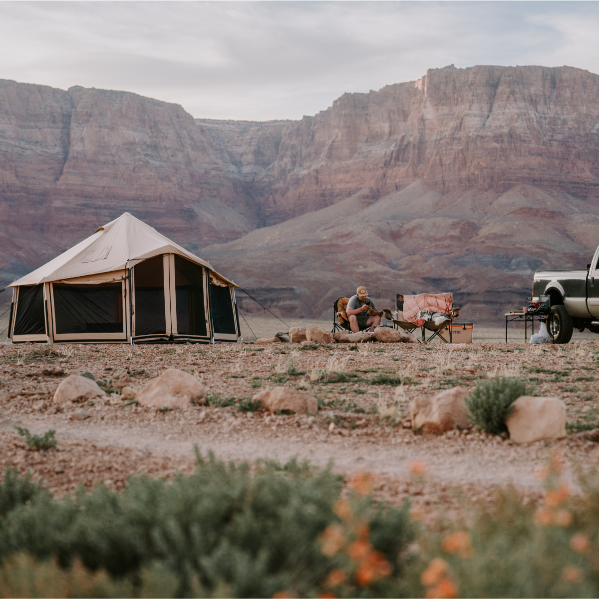 Altimus Bell Tent White Duck Outdoors