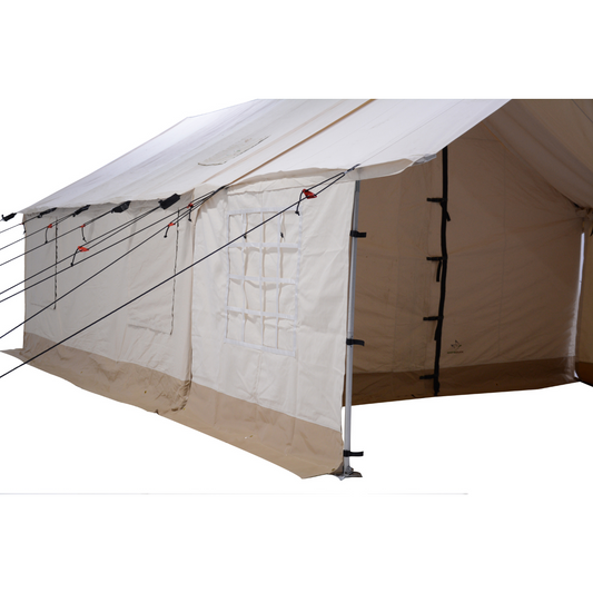 8'x10' Porch - Canvas Wall Tent White Duck Outdoors