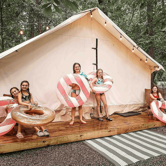 16'x24' Alpha Wall Tent White Duck Outdoors